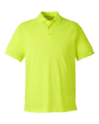 Harriton M208, 14175 Men's Charge Snag And Soil Protect Polo, Safety Yellow