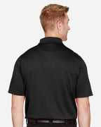 Harriton M348T, 14187 Men's Tall Advantage Snag Protection Plus Il Polo, Black