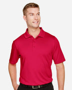 Harriton M348T, 14187 Men's Tall Advantage Snag Protection Plus Il Polo, Red