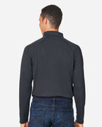 Harriton M208L, 14198 Men's Charge Snag And Soil Protect Long Sleeve Polo, Dark Charcoal