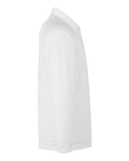 Harriton M208L, 14198 Men's Charge Snag And Soil Protect Long Sleeve Polo, White