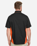 Harriton 14206, M586t, Black/ Team Orange