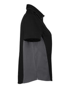 Harriton 14318, M586w, Black/ Dark Charcoal