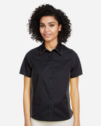 Harriton 14318, M586w, Black/ Dark Charcoal