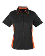Harriton 14318, M586w, Black/ Team Orange
