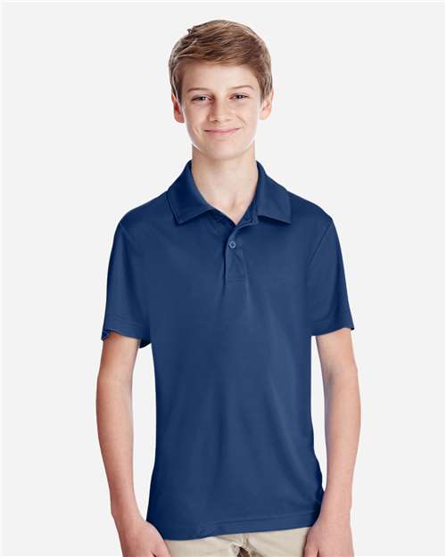Team 365 TT51Y, Youth Zone Performance Polo, Sport Dark Navy