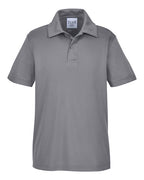 Team 365 TT51Y, Youth Zone Performance Polo, Sport Graphite