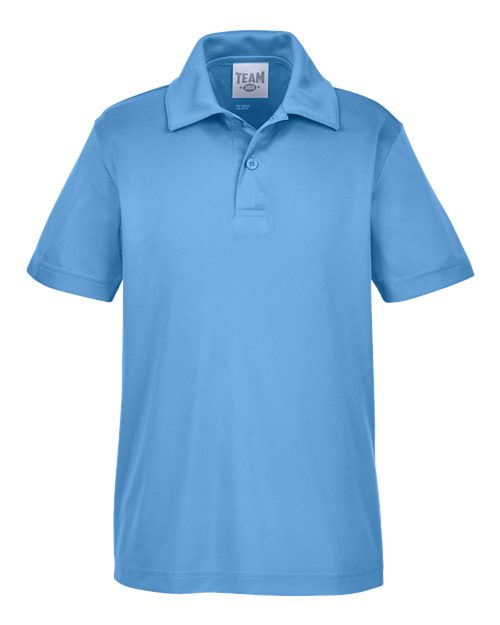 Team 365 TT51Y, Youth Zone Performance Polo, Sport Light Blue