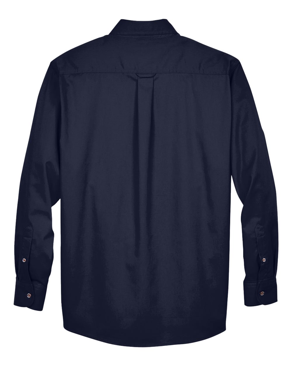 Harriton M500T, 14335 Men's Tall Easy Blend Twill Dress Shirt, Navy