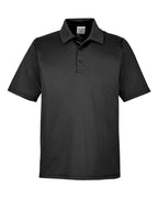 Team 365 TT51T, Tall Zone Performance Polo, Black