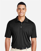 Team 365 TT51T, Tall Zone Performance Polo, Black