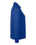 Harriton M348LW, 14357 Women's Advantage Snag Protection Plus Il Long Sleeve Polo, True Royal