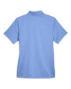 Harriton M345W, 14371 Women's Advantage Snag Protection Plus Il Snap Placket Polo, Industry Blue
