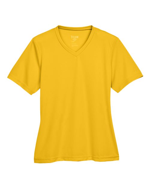 Team 365 TT11W, Women's Zone Performance T-shirt, Sport Athletic Gold