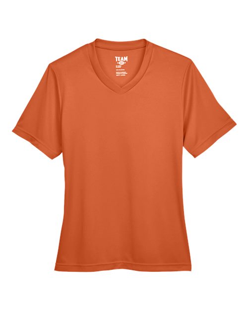 Team 365 TT11W, Women's Zone Performance T-shirt, Sport Burnt Orange