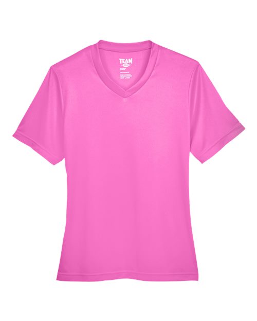 Team 365 TT11W, Women's Zone Performance T-shirt, Sport Charity Pink