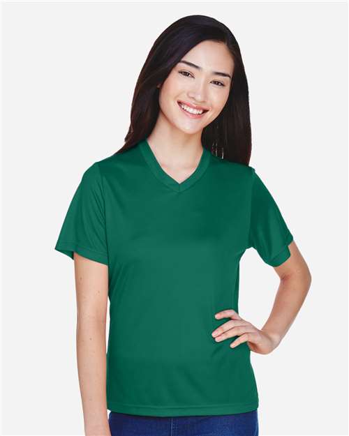 Team 365 TT11W, Women's Zone Performance T-shirt, Sport Forest