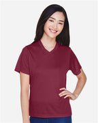 Team 365 TT11W, Women's Zone Performance T-shirt, Sport Maroon