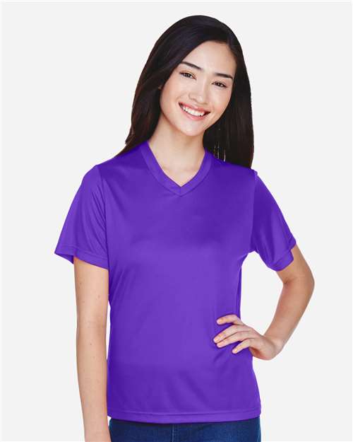 Team 365 TT11W, Women's Zone Performance T-shirt, Sport Purple