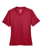 Team 365 TT11W, Women's Zone Performance T-shirt, Sport Scarlet Red