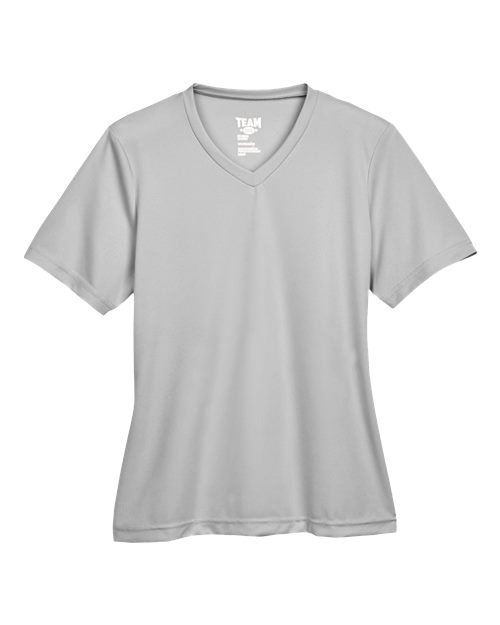Team 365 TT11W, Women's Zone Performance T-shirt, Sport Silver