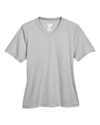 Team 365 TT11W, Women's Zone Performance T-shirt, Sport Silver