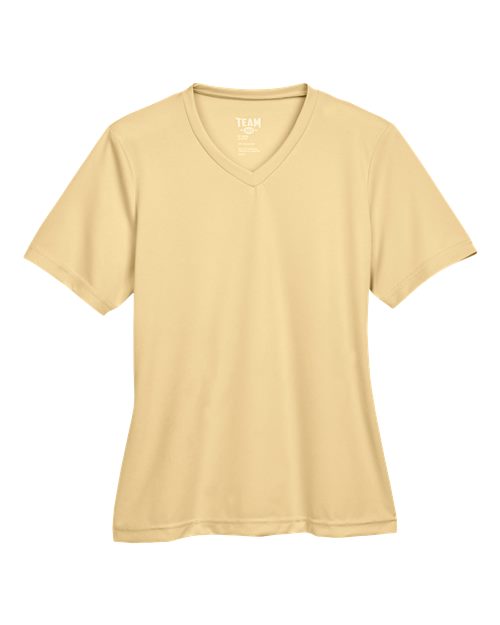Team 365 TT11W, Women's Zone Performance T-shirt, Sport Vegas Gold