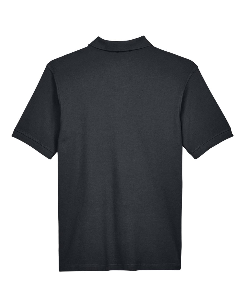 Harriton 14531, M200t Men's Tall Cotton Pique Polo, Black