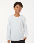 AllPro 48400Y, 12548 Youth Pro-lock Performance Long Sleeve T-shirt, Black