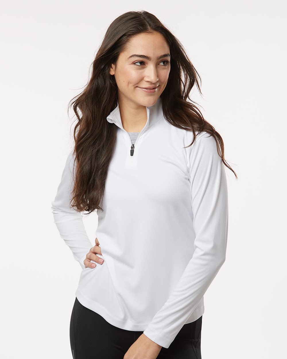 AllPro 41870L Women's Pro-Lock Performance Quarter-Zip Pullover