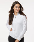 AllPro 41870L, 12556 Women's Pro-lock Performance Quarter-zip Pullover, Black