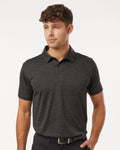 AllPro 4HM00, 12561 Men's Pro-lock Performance Mélange Polo, Black Melange