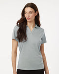 AllPro 4HM00L, 12562 Women's Pro-lock Performance Mélange Polo, Black Melange