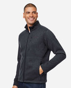 Marmot M16223, Men's Drop Line Fleece Jacket, Black Heather