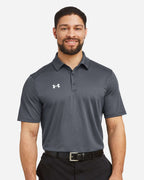Under Armour 1370399, Polos, CS Grey Light Heather/ White