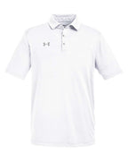 Under Armour 1370399, Polos, White/ Mod Grey