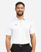 Under Armour 1370399, Polos, White/ Mod Grey