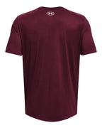Under Armour 1376842, T-Shirts - Premium, Maroon/ White