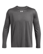 Under Armour 1376843, T-Shirts - Long Sleeve, Castlerock/ White