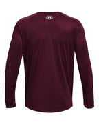 Under Armour 1376843, T-Shirts - Long Sleeve, Maroon/ White