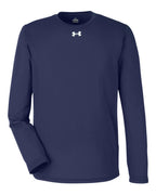 Under Armour 1376843, T-Shirts - Long Sleeve, Midnight Navy/ White
