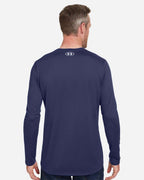 Under Armour 1376843, T-Shirts - Long Sleeve, Midnight Navy/ White