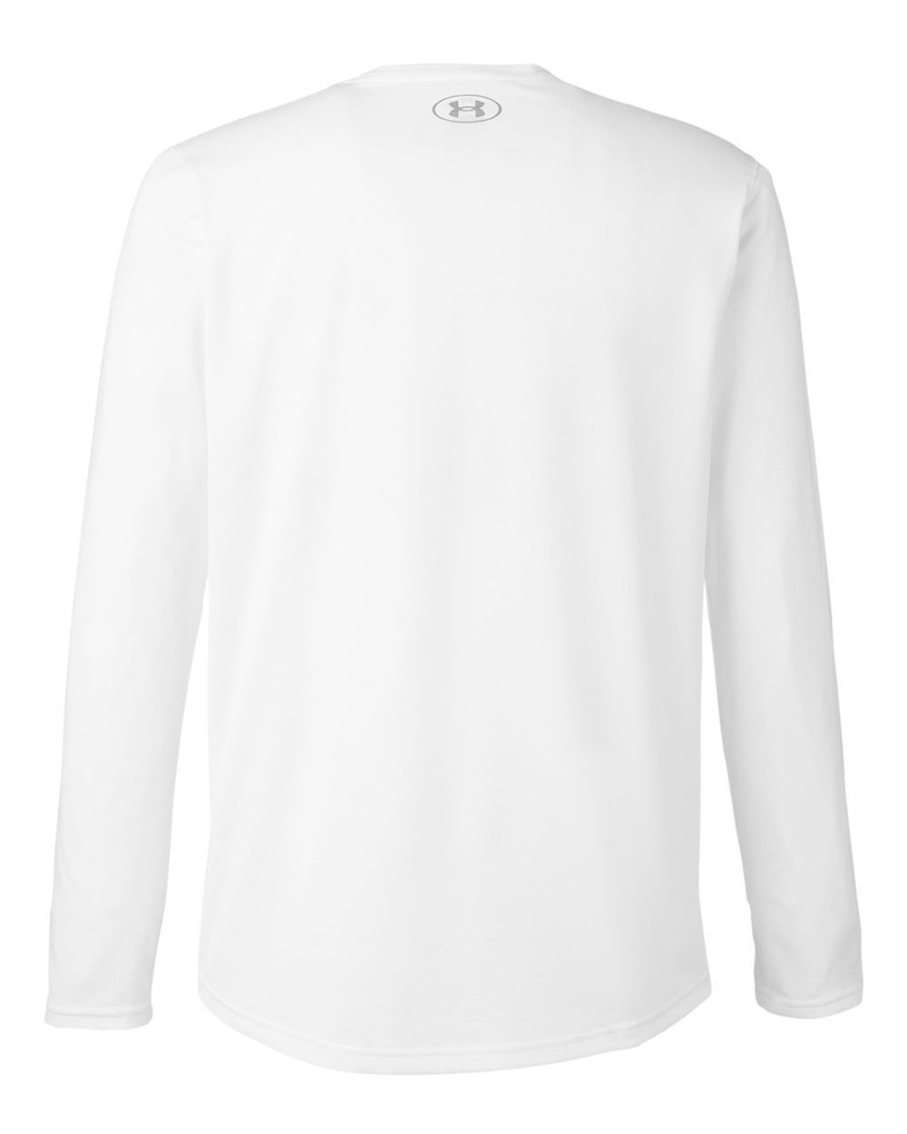 Under Armour 1376843, T-Shirts - Long Sleeve, White/ Mod Grey
