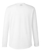 Under Armour 1376843, T-Shirts - Long Sleeve, White/ Mod Grey