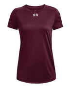 Under Armour 1376847, T-Shirts - Premium, Maroon/ White