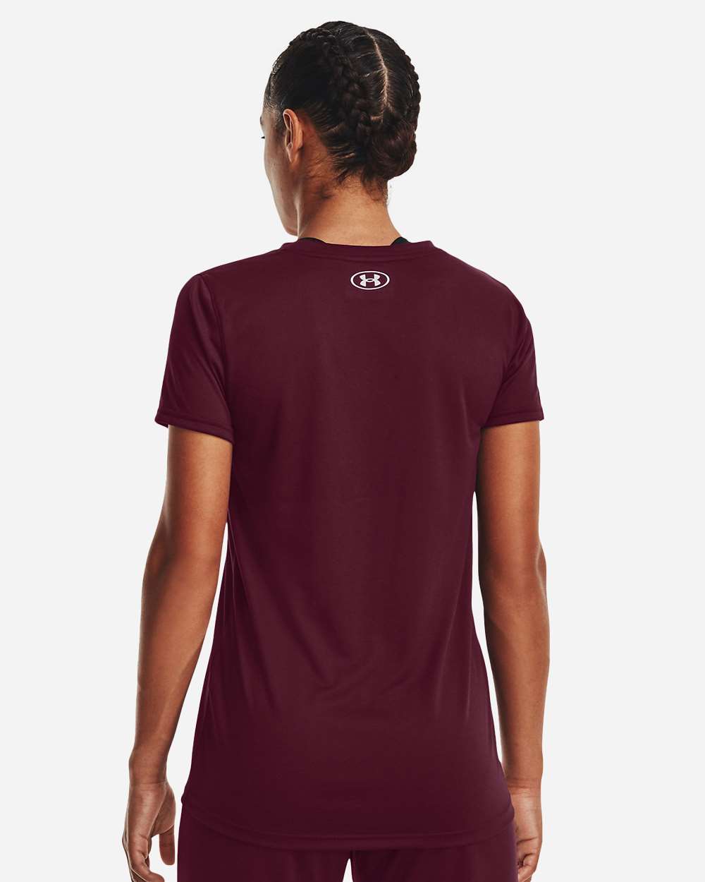 Maroon/ White