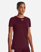 Under Armour 1376847, T-Shirts - Premium, Maroon/ White