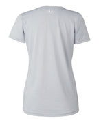 Under Armour 1376847, T-Shirts - Premium, Mod Grey Light Heather/ White