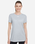 Under Armour 1376847, T-Shirts - Premium, Mod Grey Light Heather/ White