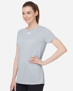 Under Armour 1376847, T-Shirts - Premium, Mod Grey Light Heather/ White